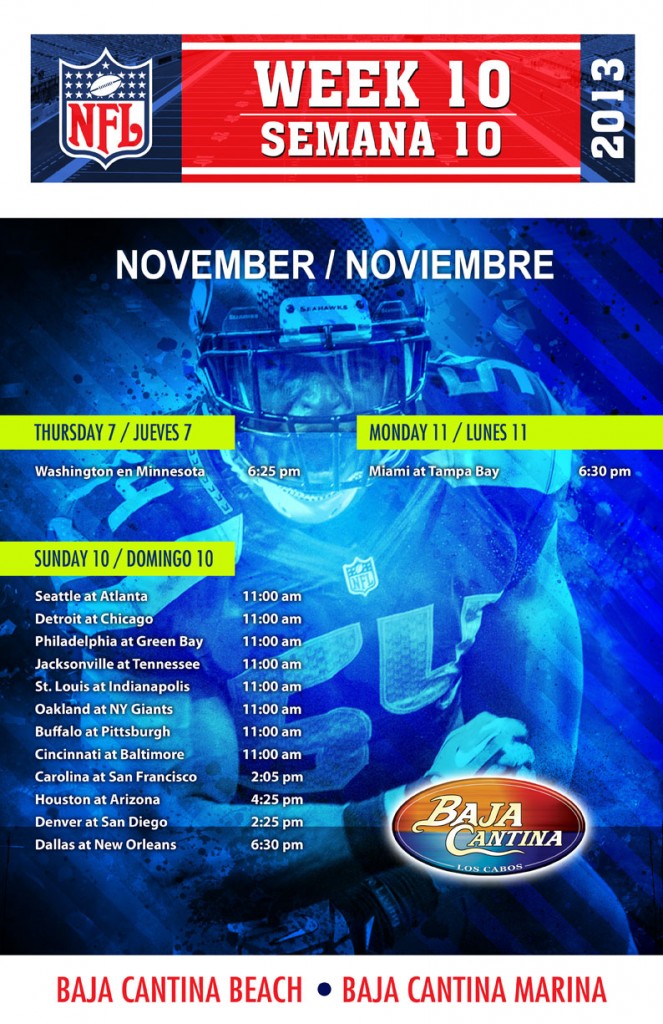 Semana 10 NFL 2013