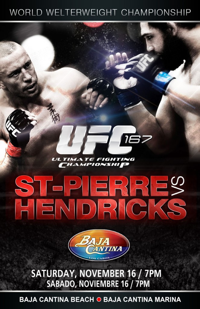 UFC St Pierre vs Hendricks