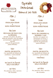 Especiales decembrinas