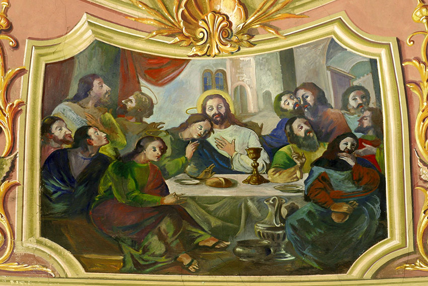 Photo of a painting of the Last Supper.  www.bigstockphoto.com | by zatletic