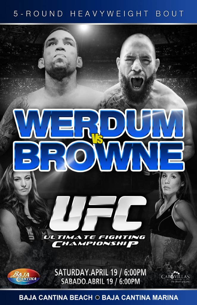 UFC Werdum vs Browne CV