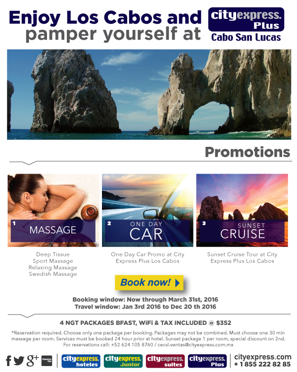 CITY EXPRESS LOS CABOS PROMOTIONS