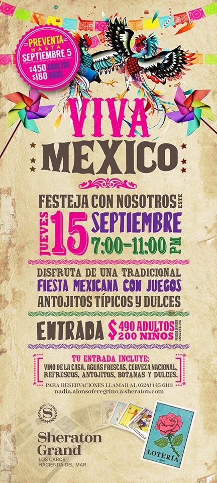 15 Septiembre Sheraton Grand Los Cabos