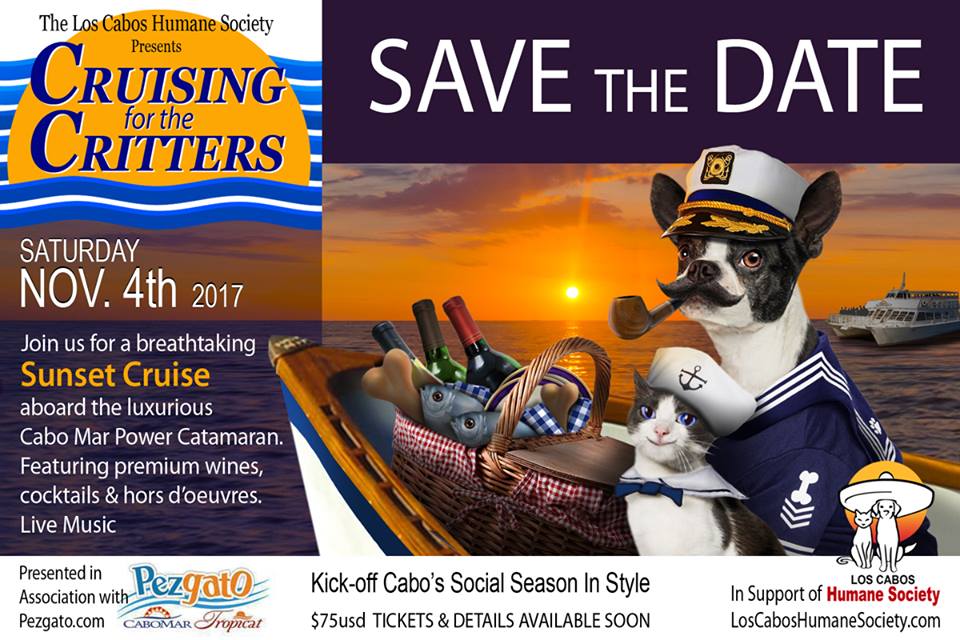SAVE the DATE- Cruising for the Critters! SAVE the DATE- Cruising for the Critters!